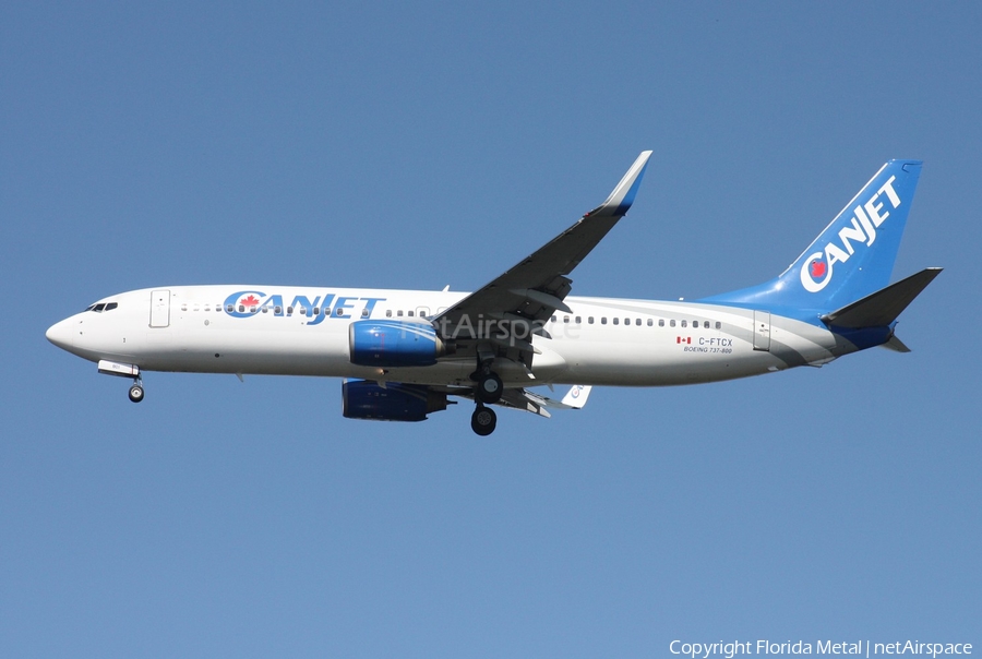 CanJet Boeing 737-8AS (C-FTCX) | Photo 297529