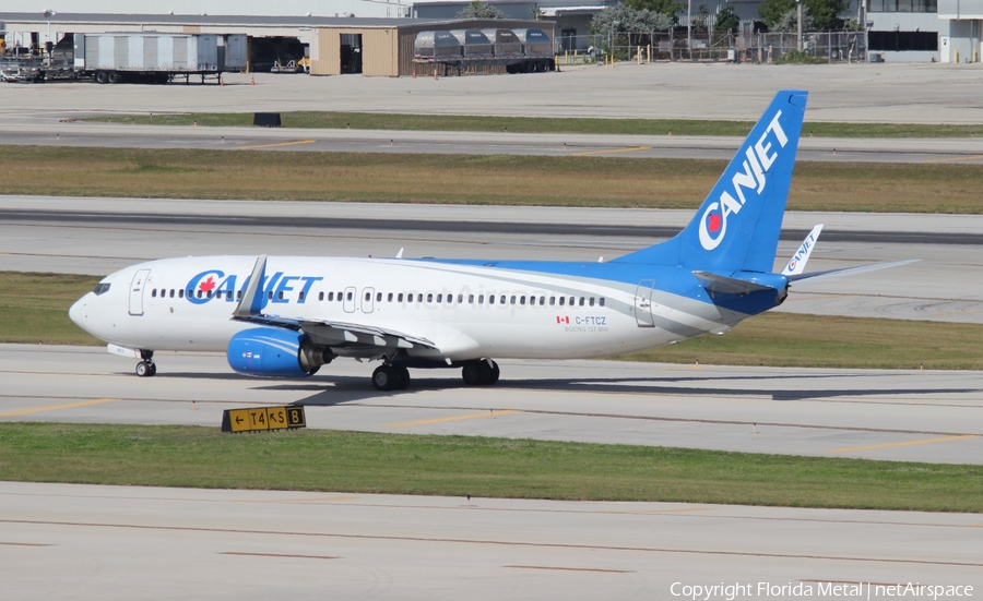 CanJet Boeing 737-8AS (C-FTCZ) | Photo 309463