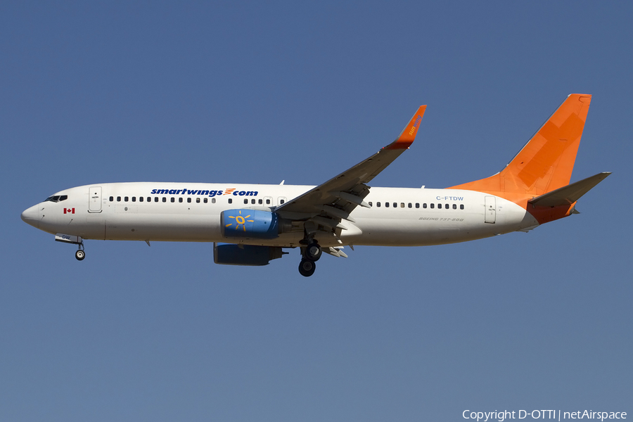 SmartWings Boeing 737-808 (C-FTDW) | Photo 414435