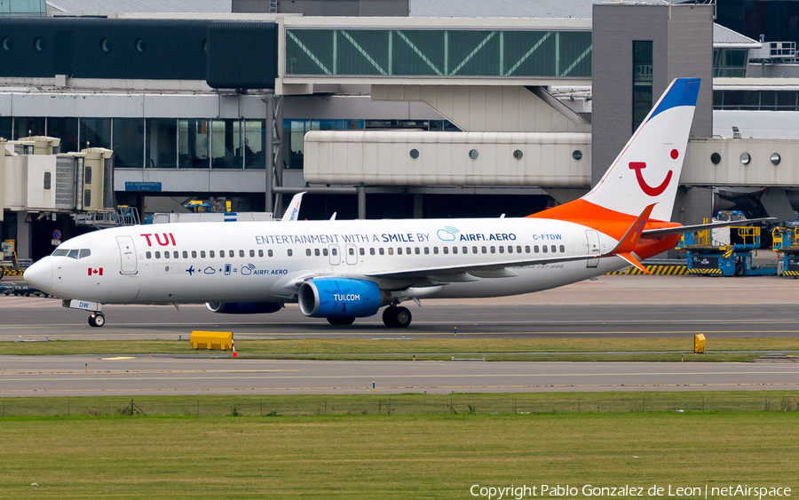 TUI Airlines Netherlands (Sunwing) Boeing 737-808 (C-FTDW) | Photo 350247