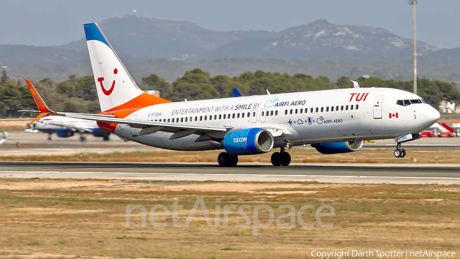 TUI Airlines Netherlands (Sunwing) Boeing 737-808 (C-FTDW) | Photo 371943