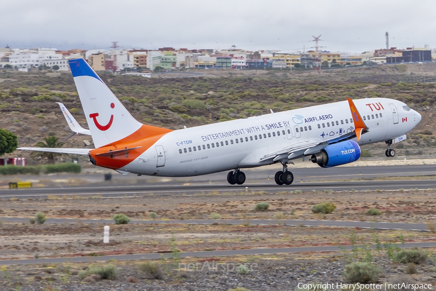 TUI Airlines Netherlands (Sunwing) Boeing 737-808 (C-FTDW) | Photo 328673
