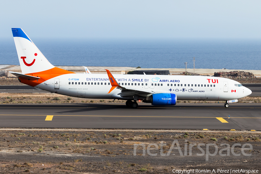 TUI Airlines Netherlands (Sunwing) Boeing 737-808 (C-FTDW) | Photo 344586