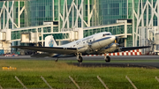 Bell Geospace Aviation Douglas (Basler) BT-67 Turbo 67 (C-FTGX) at  Balikpapan Sepinggan - International, Indonesia