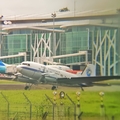 Bell Geospace Aviation Douglas (Basler) BT-67 Turbo 67 (C-FTGX) at  Balikpapan Sepinggan - International, Indonesia