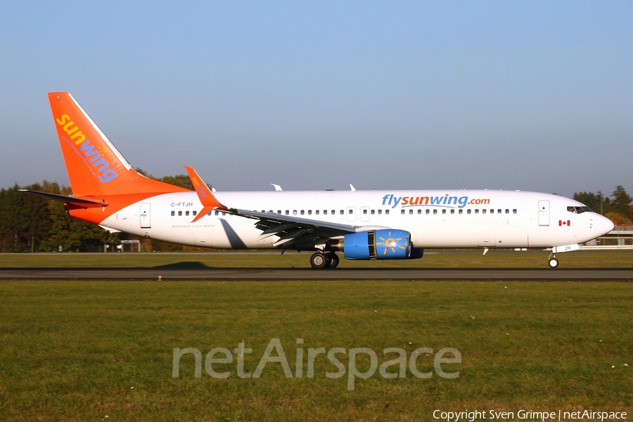 Sunwing Airlines Boeing 737-8BK (C-FTJH) | Photo 269432