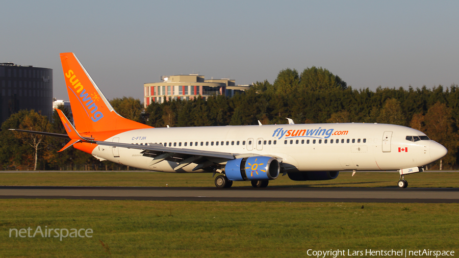 Sunwing Airlines Boeing 737-8BK (C-FTJH) | Photo 269458