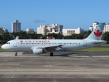 Air Canada Airbus A320-211 (C-FTJO) at  San Juan - Luis Munoz Marin International, Puerto Rico