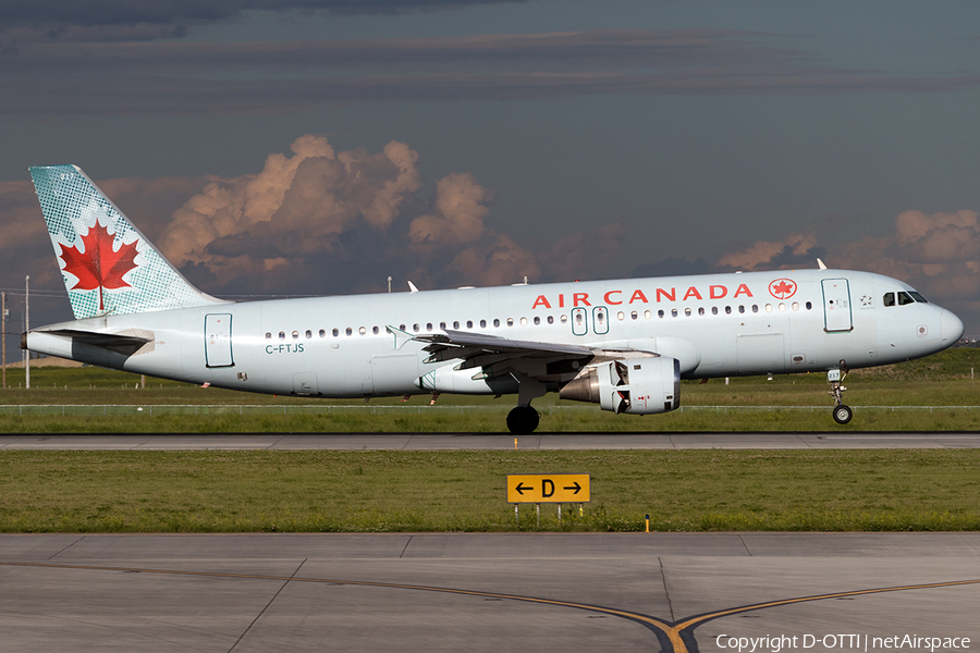 Air Canada Airbus A320-211 (C-FTJS) | Photo 174137
