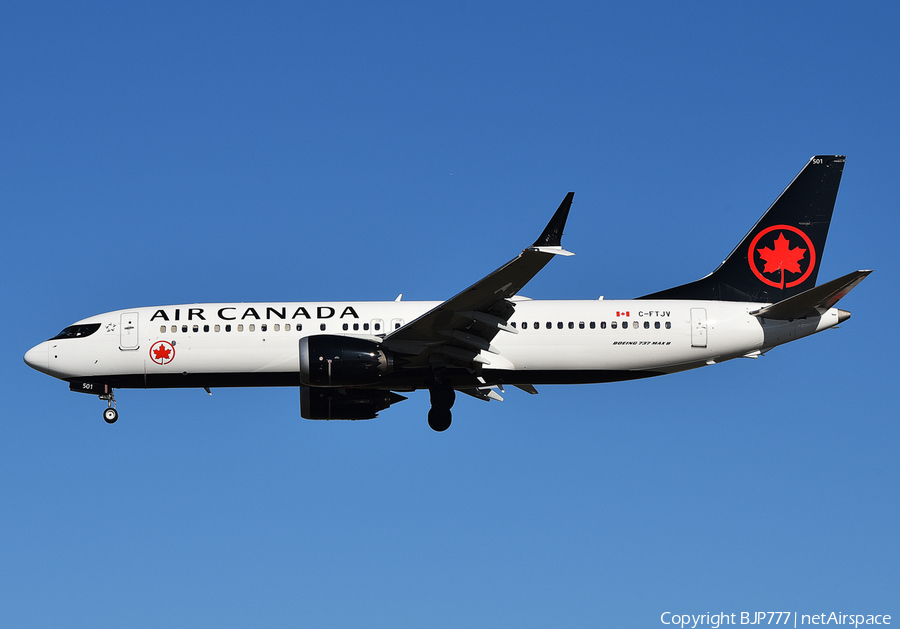 Air Canada Boeing 737-8 MAX (C-FTJV) | Photo 284362