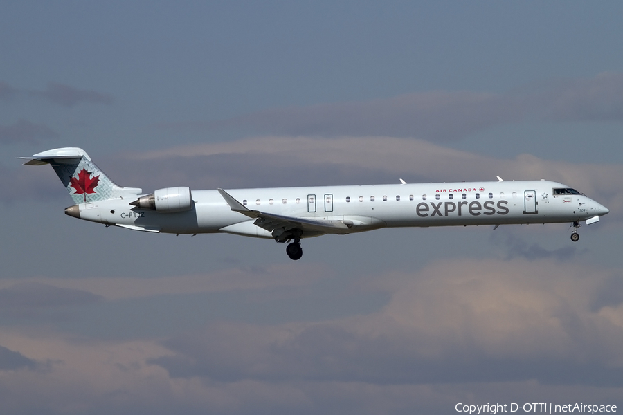 Air Canada Express (Jazz) Bombardier CRJ-900LR (C-FTJZ) | Photo 444711