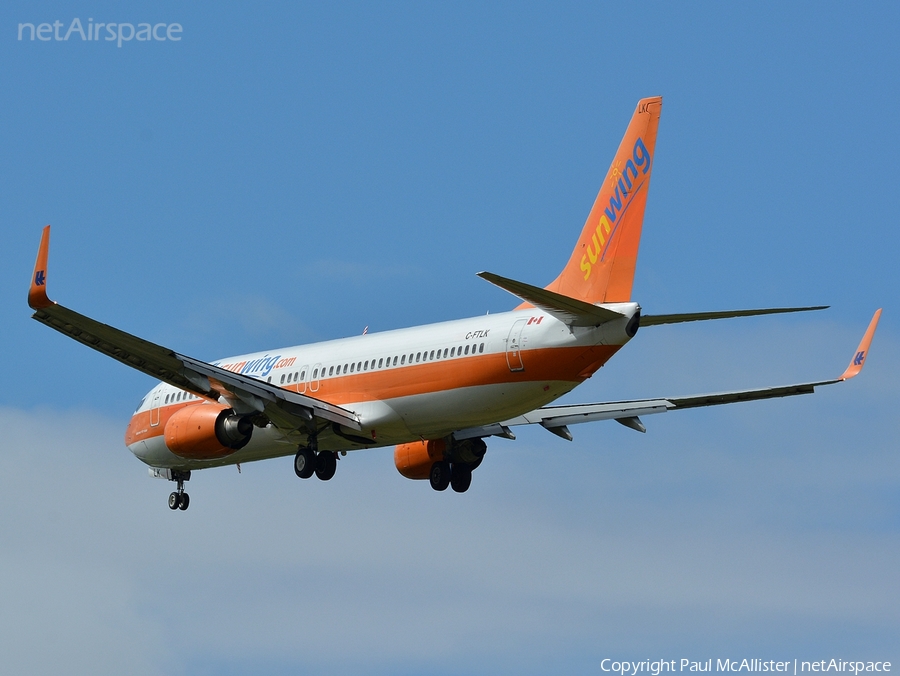 Hapagfly Boeing 737-8K5 (C-FTLK) | Photo 40741