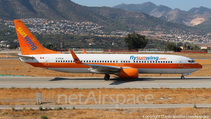 Sunwing Airlines Boeing 737-8K5 (C-FTLK) | Photo 212481