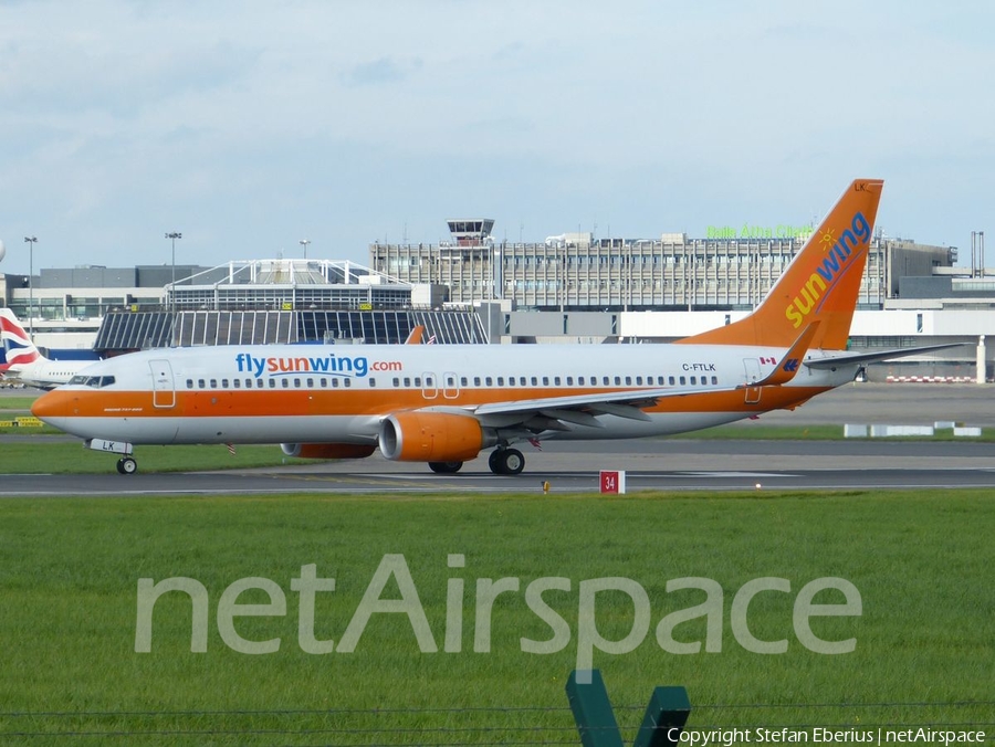 Sunwing Airlines Boeing 737-8K5 (C-FTLK) | Photo 128671