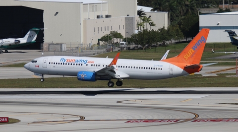 Sunwing Airlines Boeing 737-8HX (C-FTOH) at  Ft. Lauderdale - International, United States