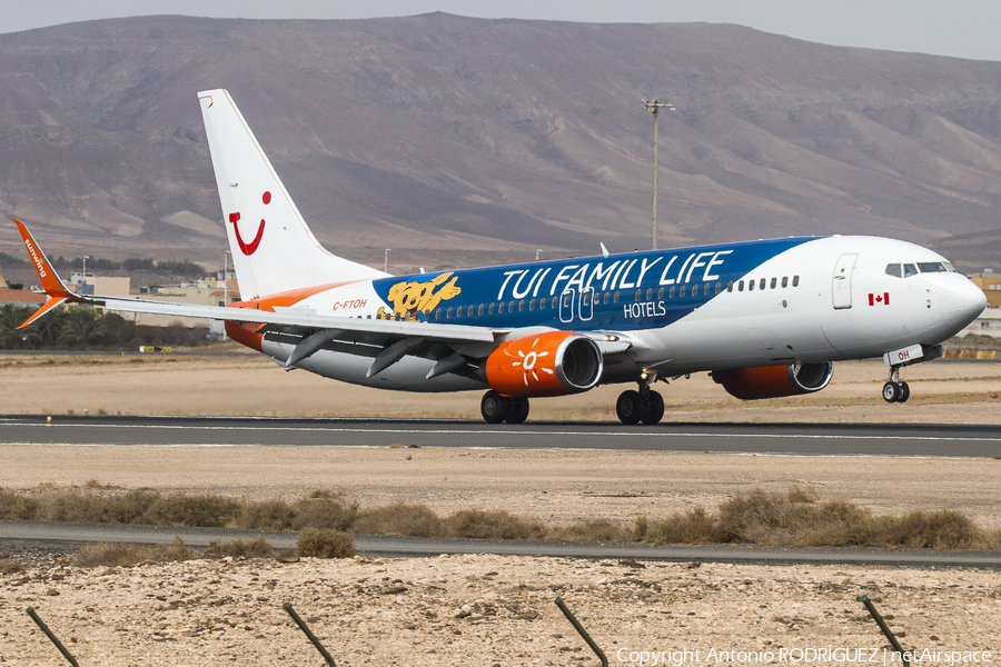 Sunwing Airlines Boeing 737-8HX (C-FTOH) | Photo 159672