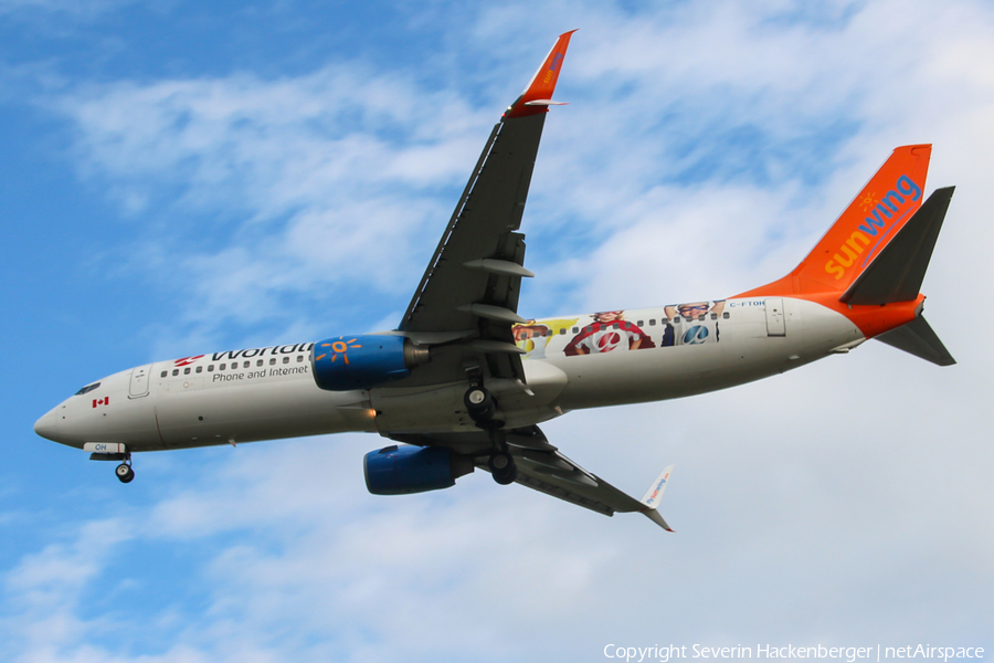 Sunwing Airlines Boeing 737-8HX (C-FTOH) | Photo 183488