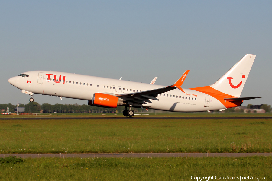 TUI Airlines Netherlands Boeing 737-8HX (C-FTOH) | Photo 242567