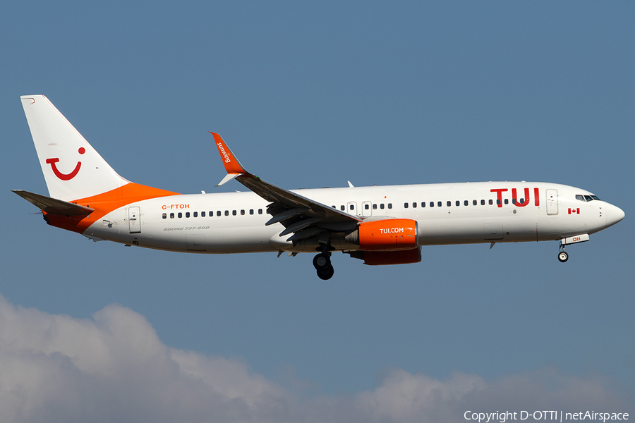 TUI Airlines Netherlands Boeing 737-8HX (C-FTOH) | Photo 264582