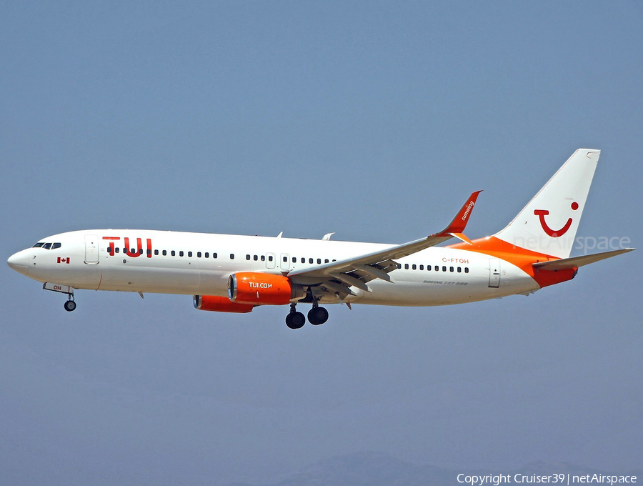 TUI Airlines Netherlands Boeing 737-8HX (C-FTOH) | Photo 290780