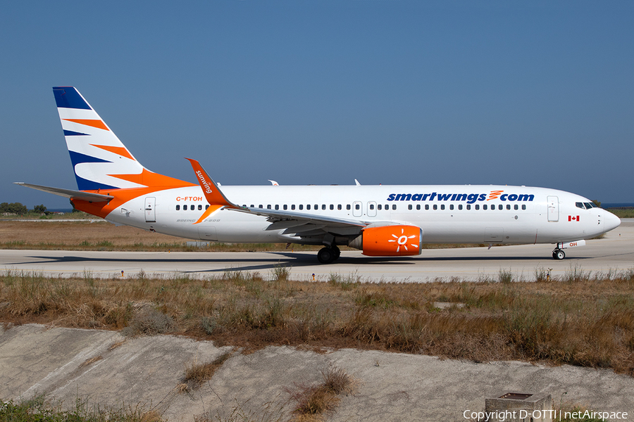 SmartWings Boeing 737-8HX (C-FTOH) | Photo 344606