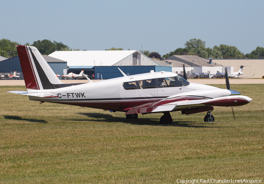 (Private) Piper PA-30-160 Twin Comanche B (C-FTWK) | Photo 524451