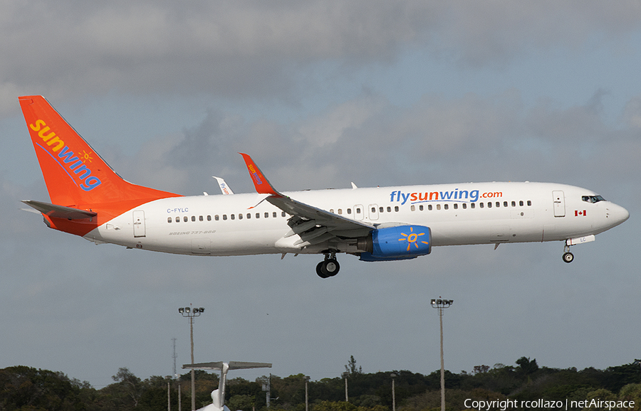 Sunwing Airlines Boeing 737-8K5 (C-FTZD) | Photo 64733