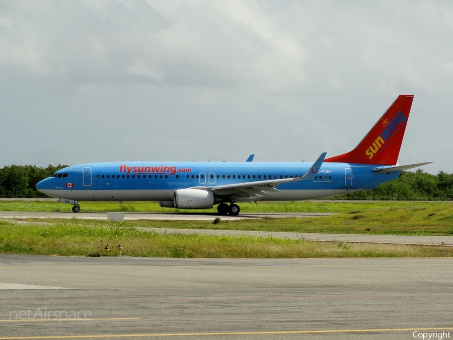 Sunwing Airlines Boeing 737-8BK (C-FUAA) | Photo 21091