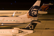 Air Canada Jazz Bombardier CRJ-705LR (C-FUJZ) at  Houston - George Bush Intercontinental, United States