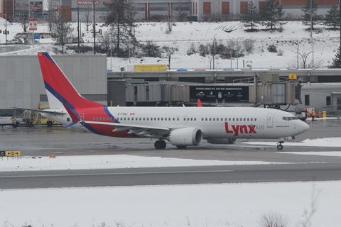 Lynx Air Boeing 737-8 MAX (C-FULI) at  Kelowna - International, Canada