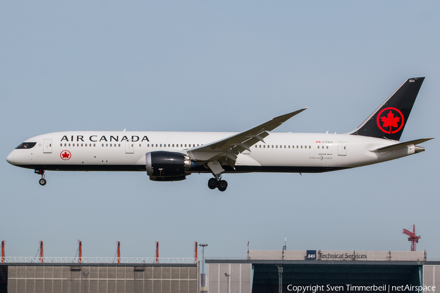 Air Canada Boeing 787-9 Dreamliner (C-FVLU) | Photo 245772