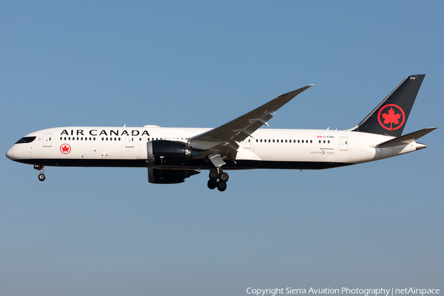 Air Canada Boeing 787-9 Dreamliner (C-FVND) | Photo 502489