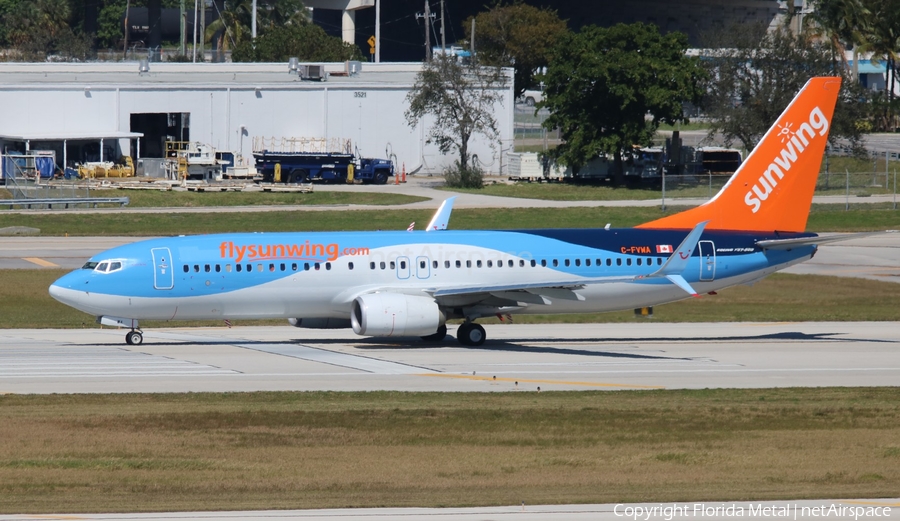 Sunwing Airlines (TUI Airways) Boeing 737-8K5 (C-FVWA) | Photo 309511