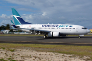 WestJet Boeing 737-7CT (C-FWBX) at  Philipsburg - Princess Juliana International, Netherland Antilles