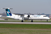 WestJet Encore Bombardier DHC-8-402Q (C-FWEP) at  Montreal - Pierre Elliott Trudeau International (Dorval), Canada