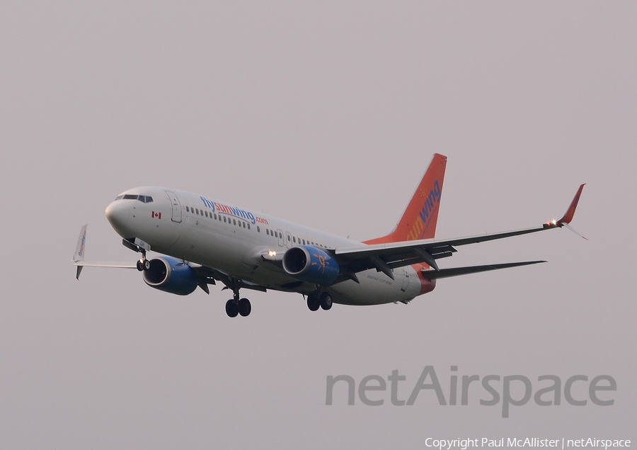 Sunwing Airlines Boeing 737-86J (C-FWGH) | Photo 179877