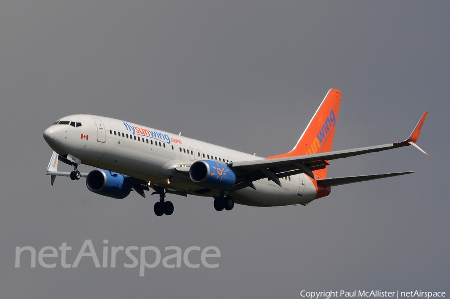 Sunwing Airlines Boeing 737-86J (C-FWGH) | Photo 256214