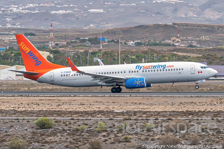 Sunwing Airlines Boeing 737-86J (C-FWGH) | Photo 194029