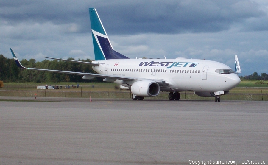 WestJet Boeing 737-7CT (C-FWSY) | Photo 189926