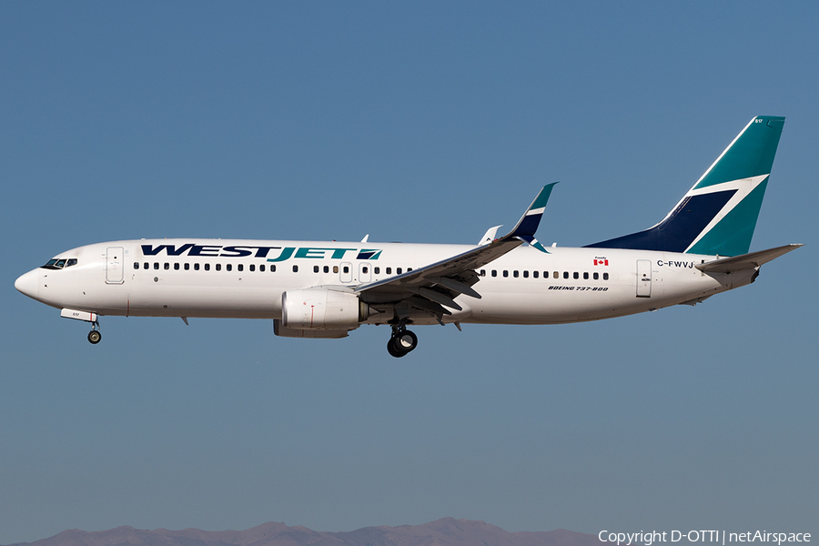 WestJet Boeing 737-8CT (C-FWVJ) | Photo 136898