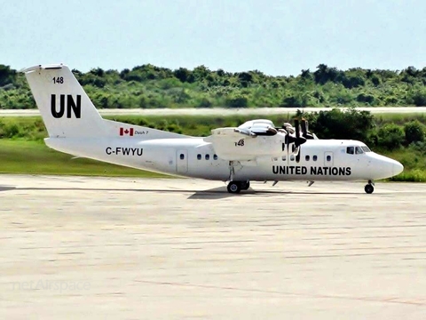 Trans Capital Air de Havilland Canada DHC-7-103 (C-FWYU) at  Santo Domingo - Las Americas-JFPG International, Dominican Republic
