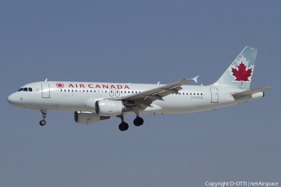 Air Canada Airbus A320-214 (C-FXCD) | Photo 341044