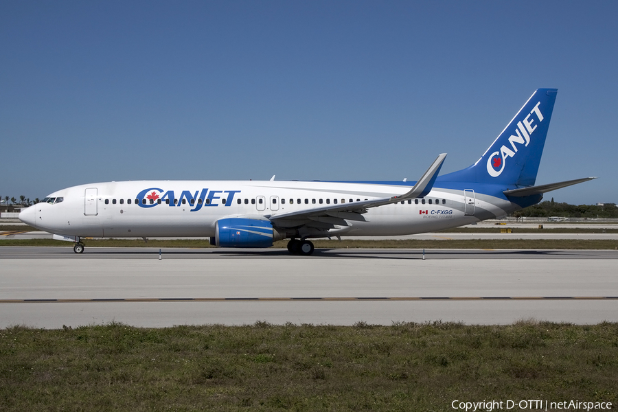 CanJet Boeing 737-81Q (C-FXGG) | Photo 430128