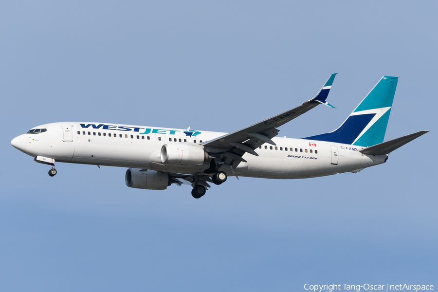 WestJet Boeing 737-8CT (C-FXMS) | Photo 594637
