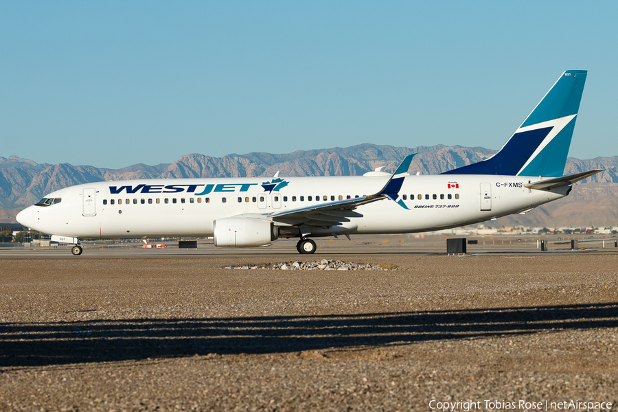 WestJet Boeing 737-8CT (C-FXMS) | Photo 331749