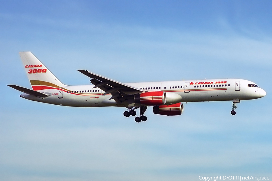 Canada 3000 Boeing 757-23A (C-FXOK) | Photo 283481