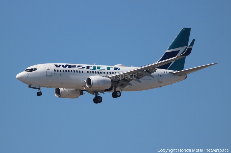 WestJet Boeing 737-7CT (C-FXWJ) | Photo 336791