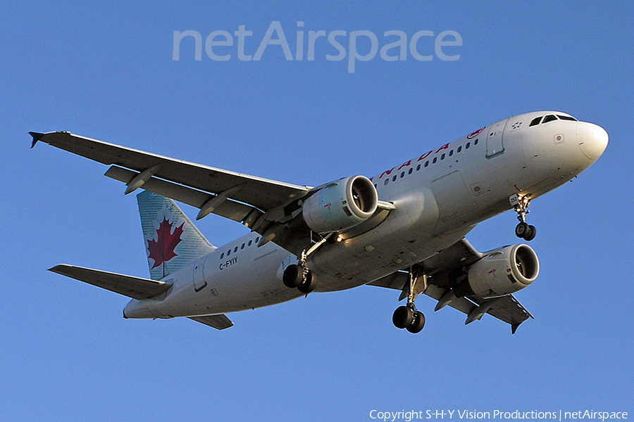 Air Canada Airbus A319-114 (C-FYIY) | Photo 3314