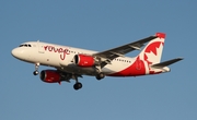 Air Canada Rouge Airbus A319-114 (C-FYJE) at  Tampa - International, United States