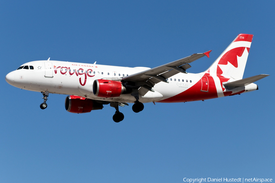 Air Canada Rouge Airbus A319-114 (C-FYJG) | Photo 477557